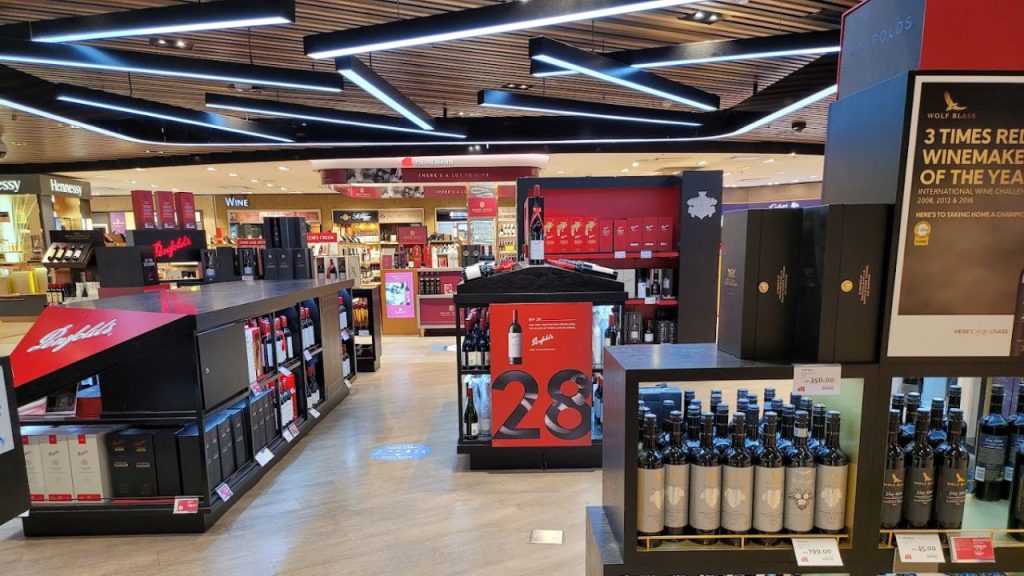 malaga airport duty free alcohol prices